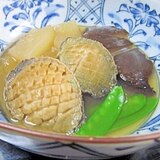 三度炊きがコツ☆　柔らかい「あわび姿煮」